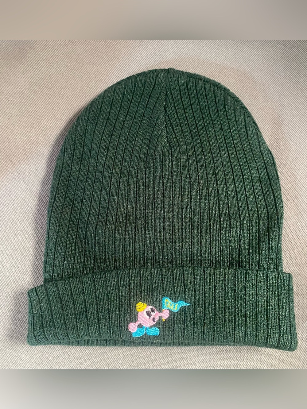Brand New Beanie Pink Character made in ITALY